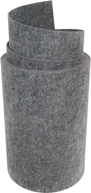 Thumbnail - Sichtschutzstreifen Design Vlies für Doppelstabmatten Anthrazit