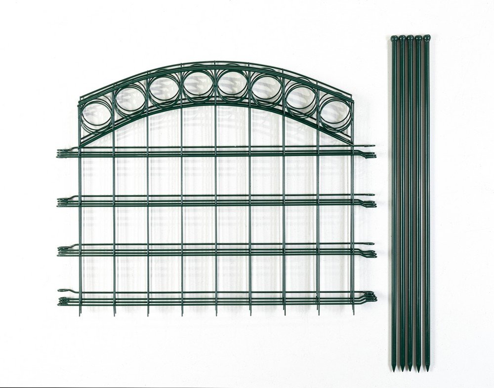 Teichzaun 4er Set, -ca.1000x800mm- Grün, 21FS07