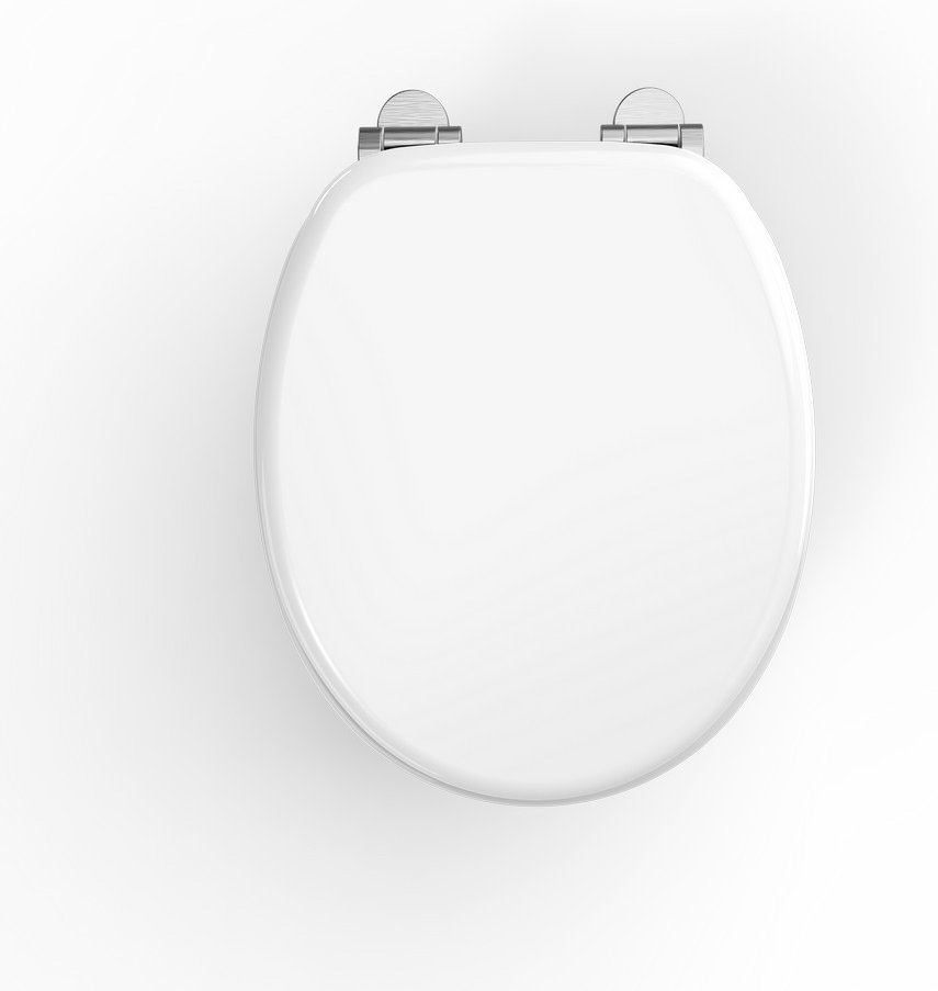 Duschwell MDF WC-Sitz Casso weiß