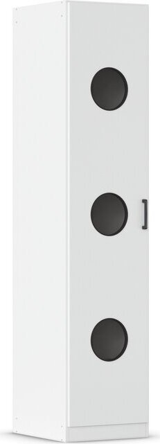 rauch Allrounder Wäscheschrank 1-türig, Farbe Weiß Breite 47 cm