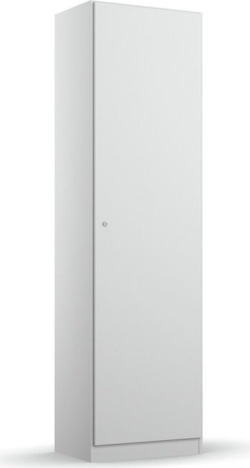 Thumbnail - rauch Allrounder Garderobe, Mehrzweckschrank 1-türig, abschließbar Farbe Weiß Breite 47 cm
