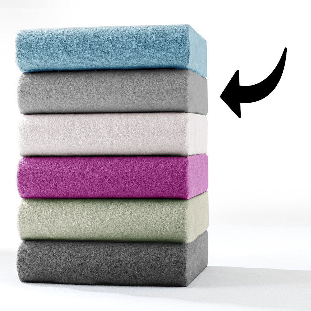 Thumbnail - Teddy-Flausch-Spannbetttuch - ca. 140 - 160 x 200 cm