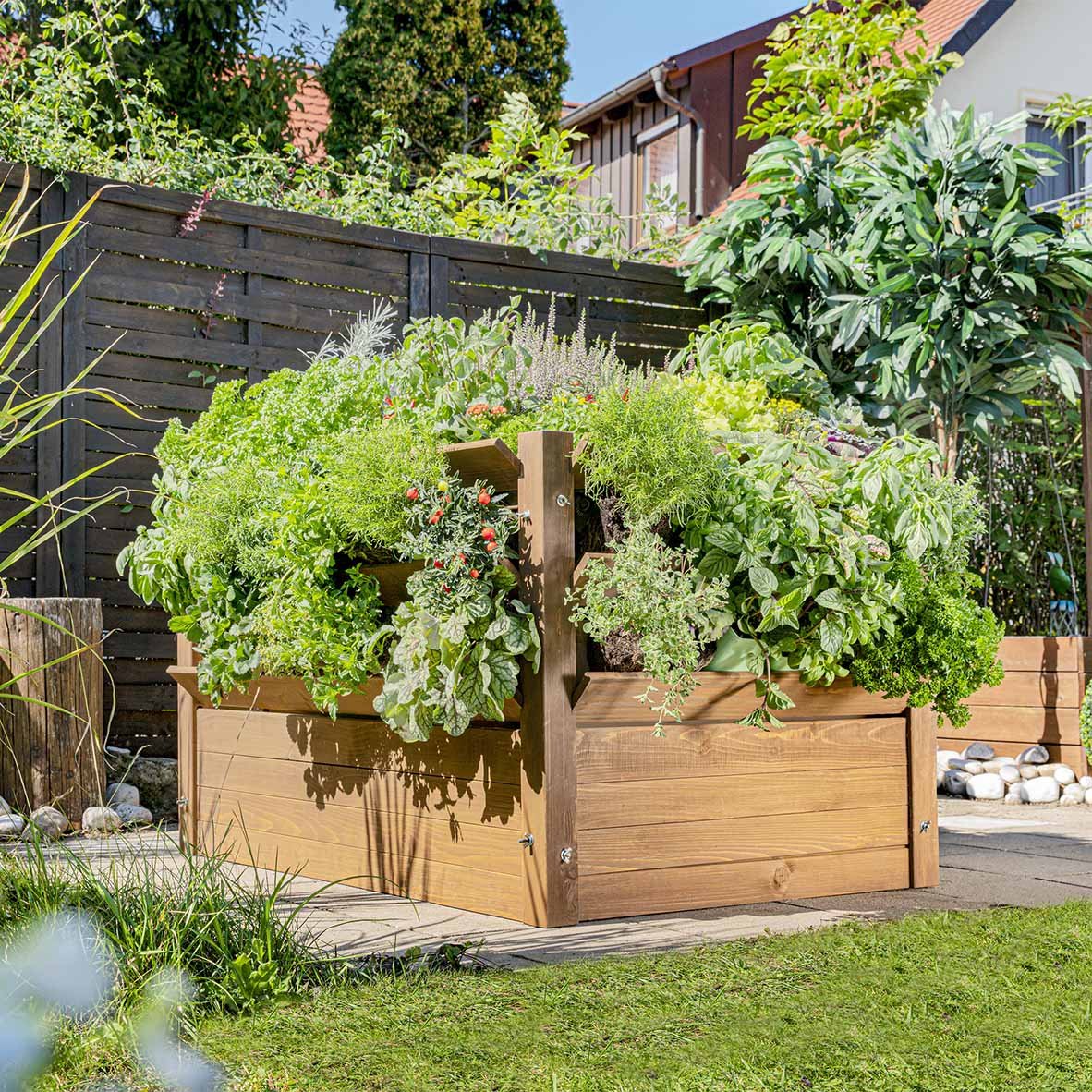 Kräuterhochbeet