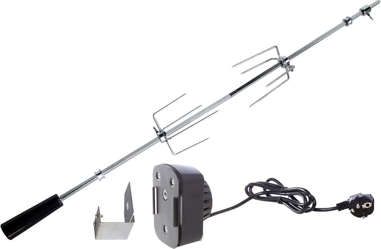 Grillspieß mit Motor 230 V, Spießlänge 103 cm