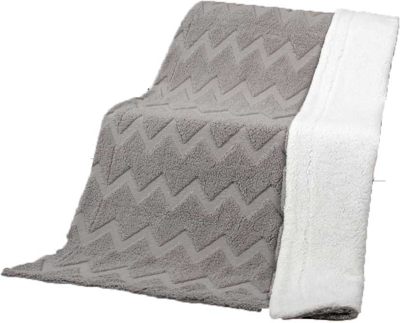 Kuscheldecke Zick Zack - ca. 150 x 200 cm