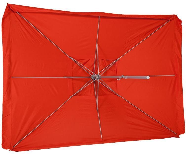 Marktschirm, 300 x 400 cm, terracotta