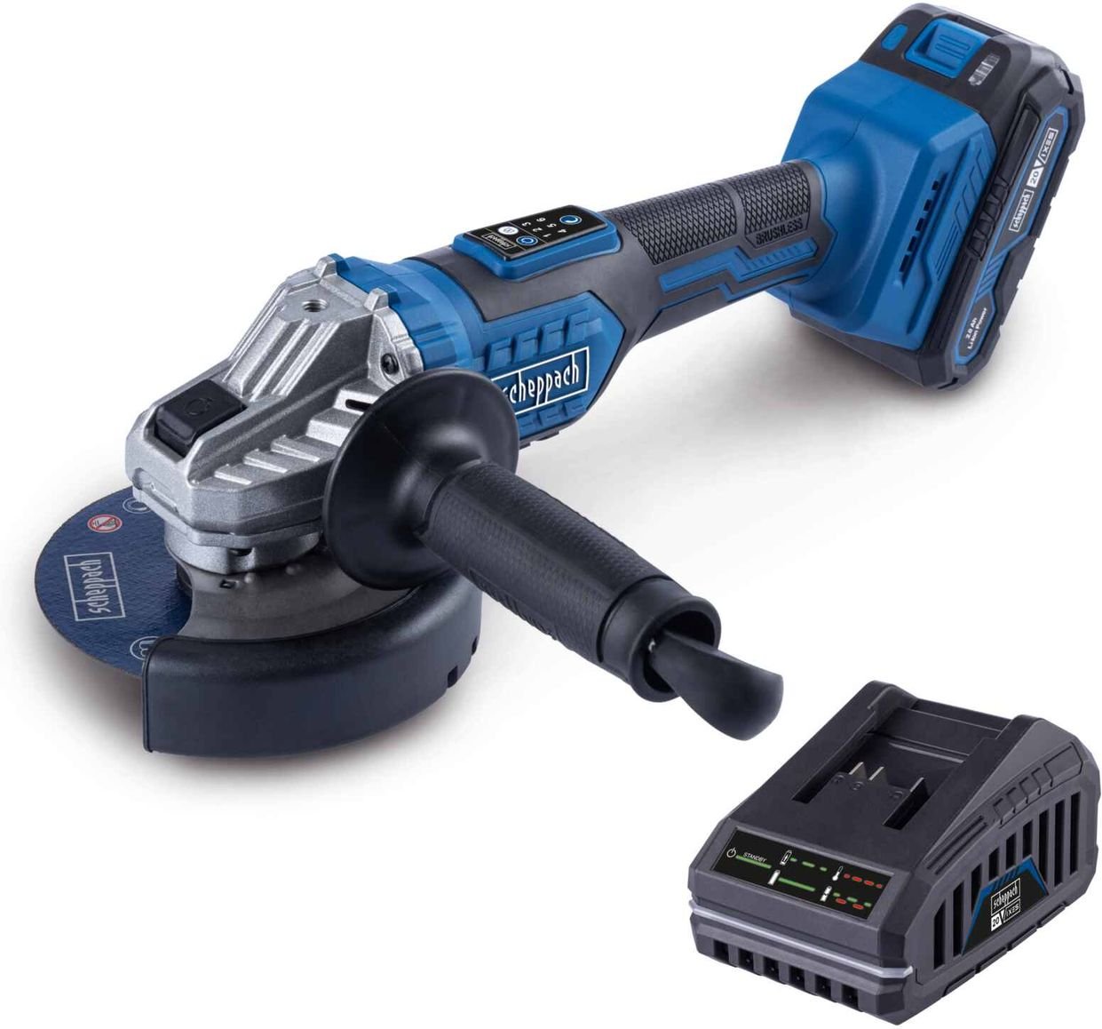 Akku-Winkelschleifer BC-AG125-X - SET S