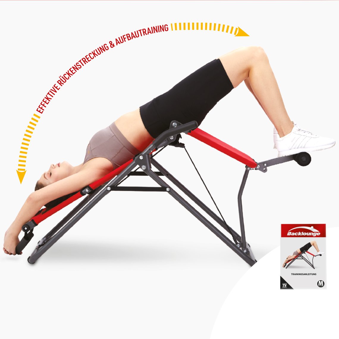 Backlounge 2in1 Inversionstrainer inkl. Trainingsplan (B-Ware)