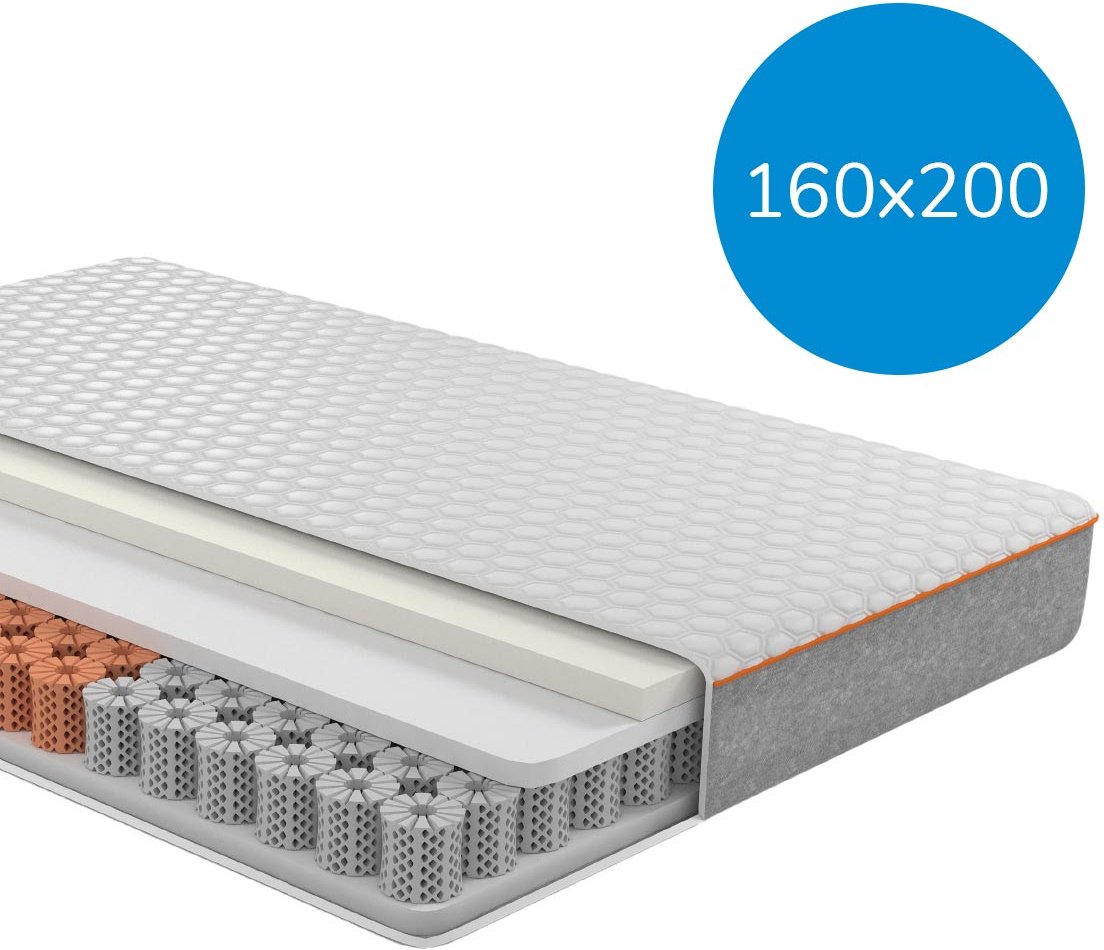 OCTAsleep Smart Deluxe Matratze + Smart Kissen 160x200cm