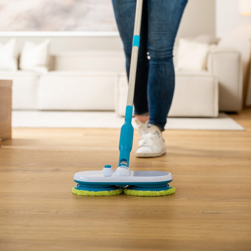 Hurricane Floating Mop Akku Bodenwischer inkl. Reinigungspads (B-Ware)