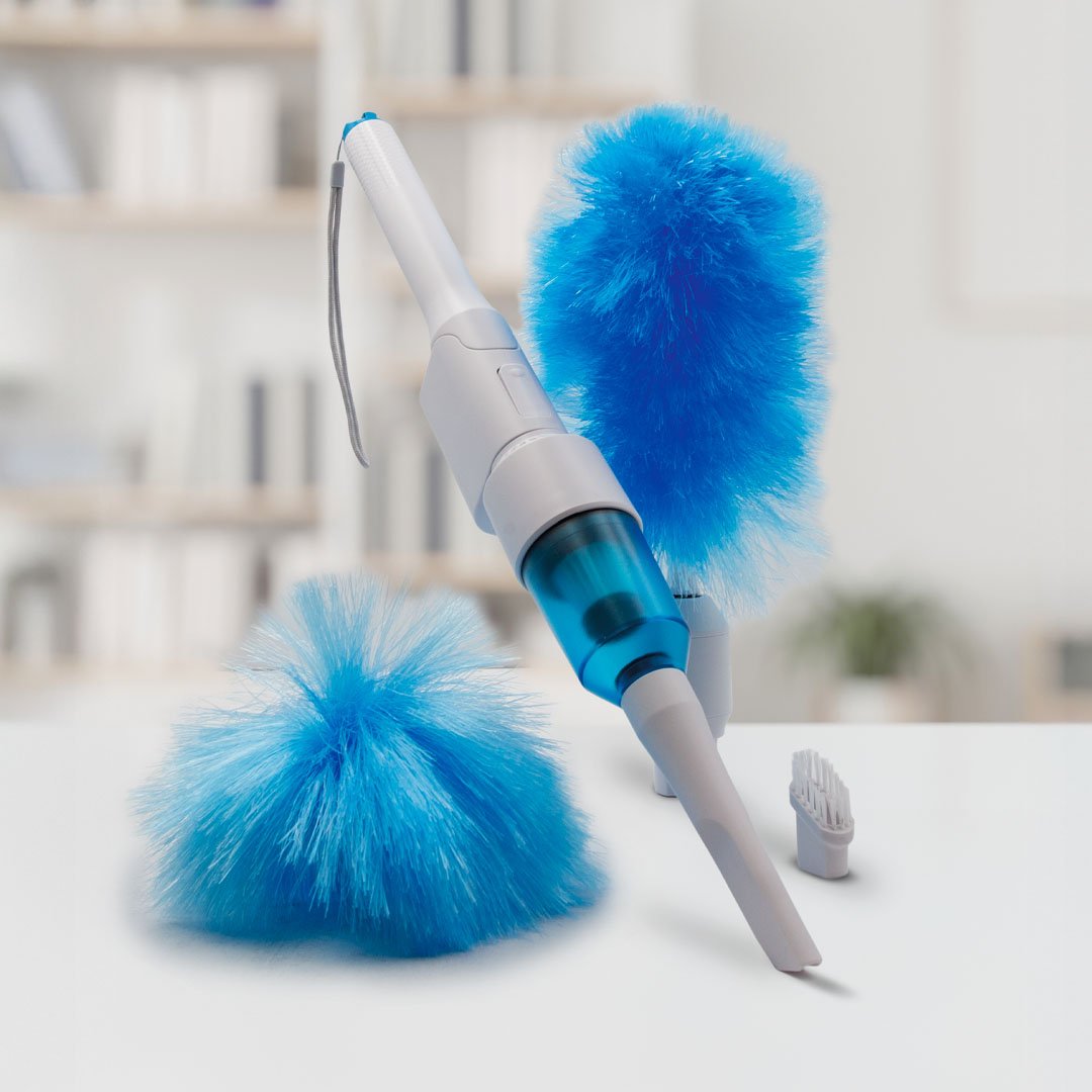 Livington DustHero 2in1 Akku-Staubwedel & -Sauger