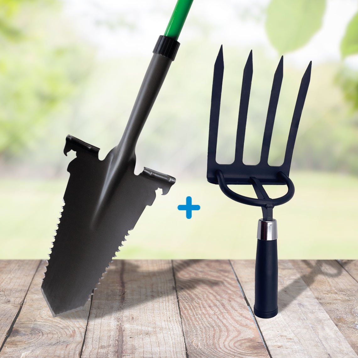 Hammersmith RayzerShovel All-in-One Wurzelspaten inkl. Spatengabel
