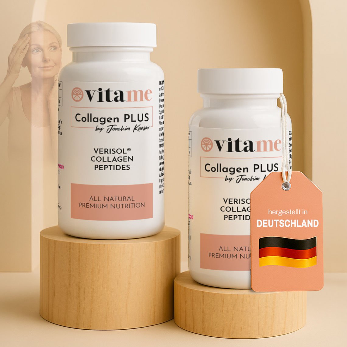 Vitame Collagen Plus by Joachim Kaeser 90 Kapseln 1+1 GRATIS
