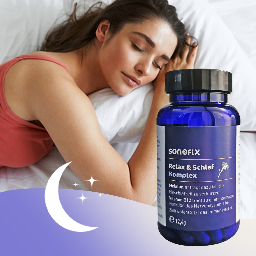 Sonofix 30 Tage Relax & Schlafkomplex mit Melatonin