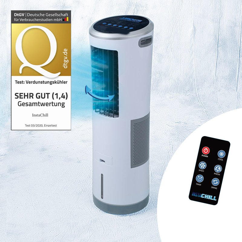 Livington InstaChill Luftkühler inkl. Fernbedienung GRATIS (B-Ware)