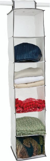 Hängeregal mit 6 Fächern