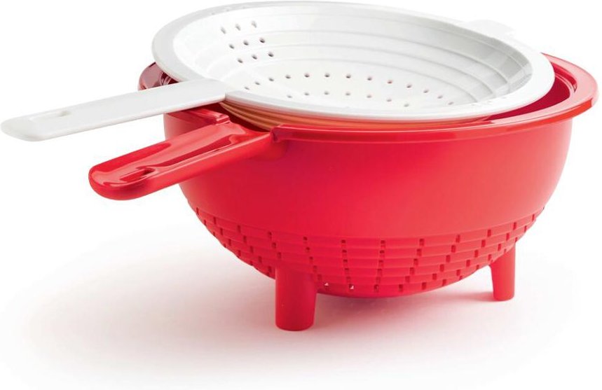 Tupperware Double Colander Abtropfsieb-Set 2tlg.