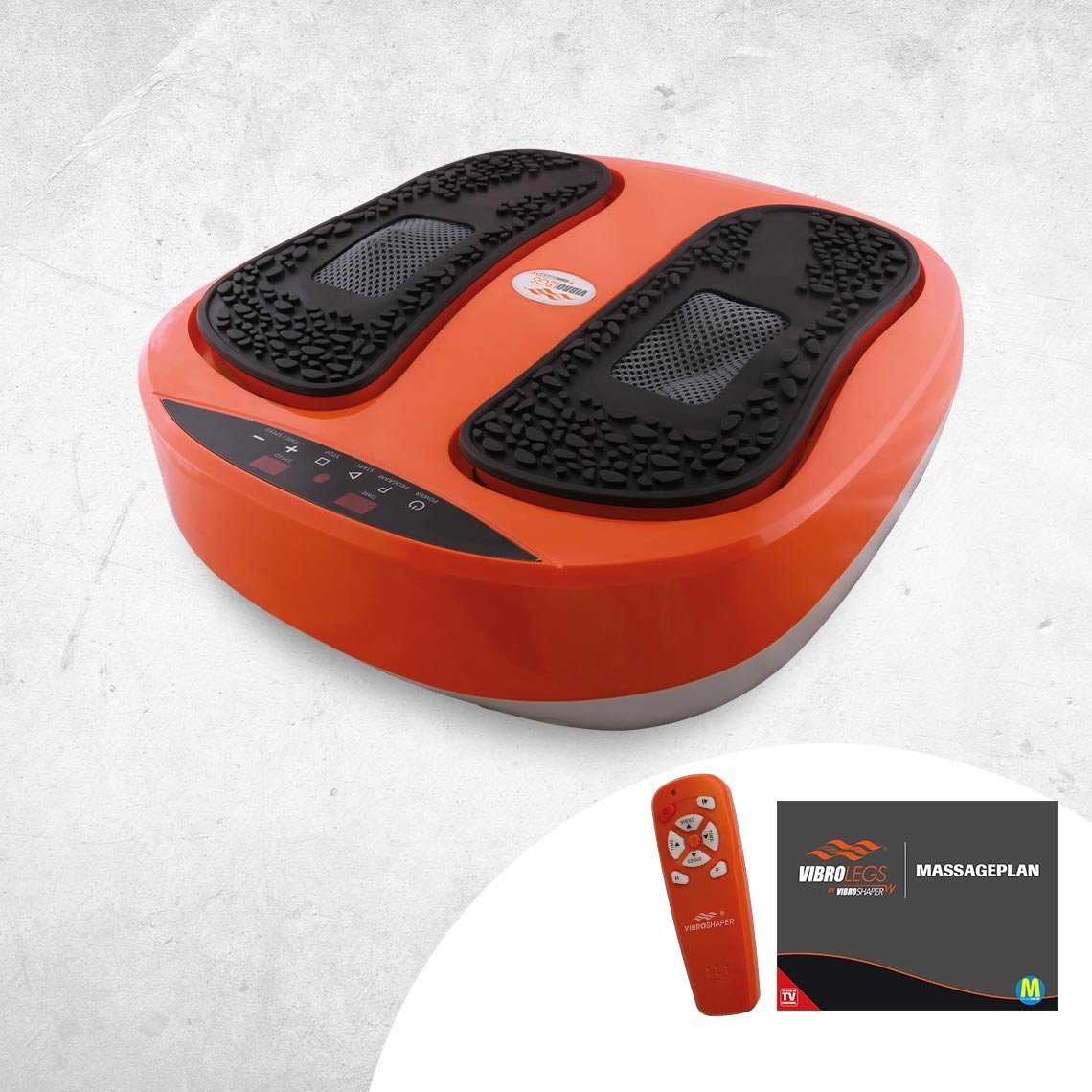 VibroLegs Akupressur- & Fussmassagegerät inkl. Fernbedienung GRATIS