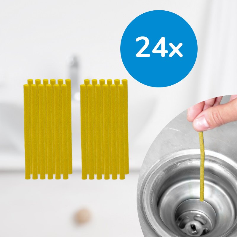 Sani Sticks Abflussreiniger 24 Stk. / Lemon Zitronenduft