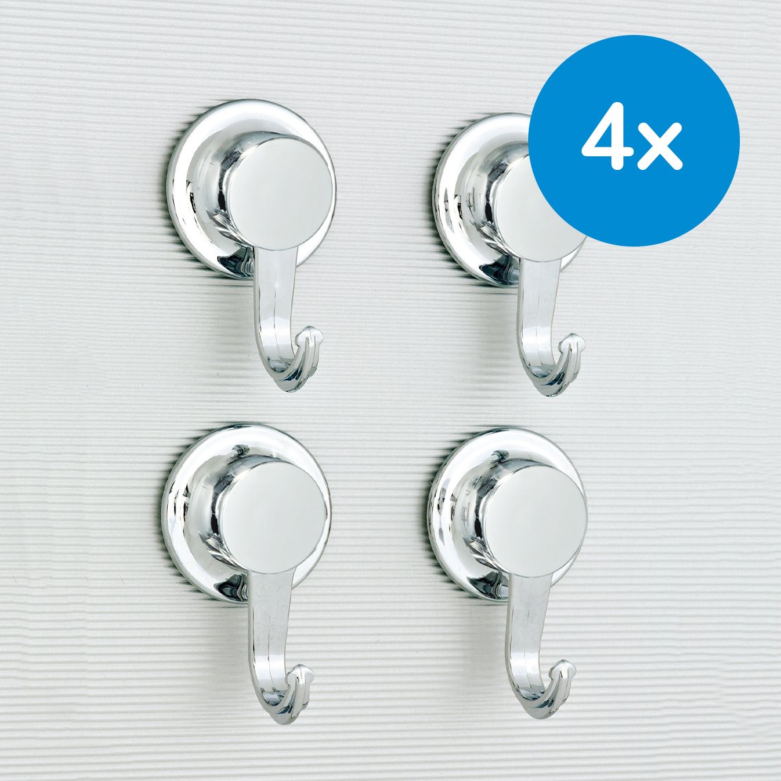 EVERLOC Haken 4er-Set klein