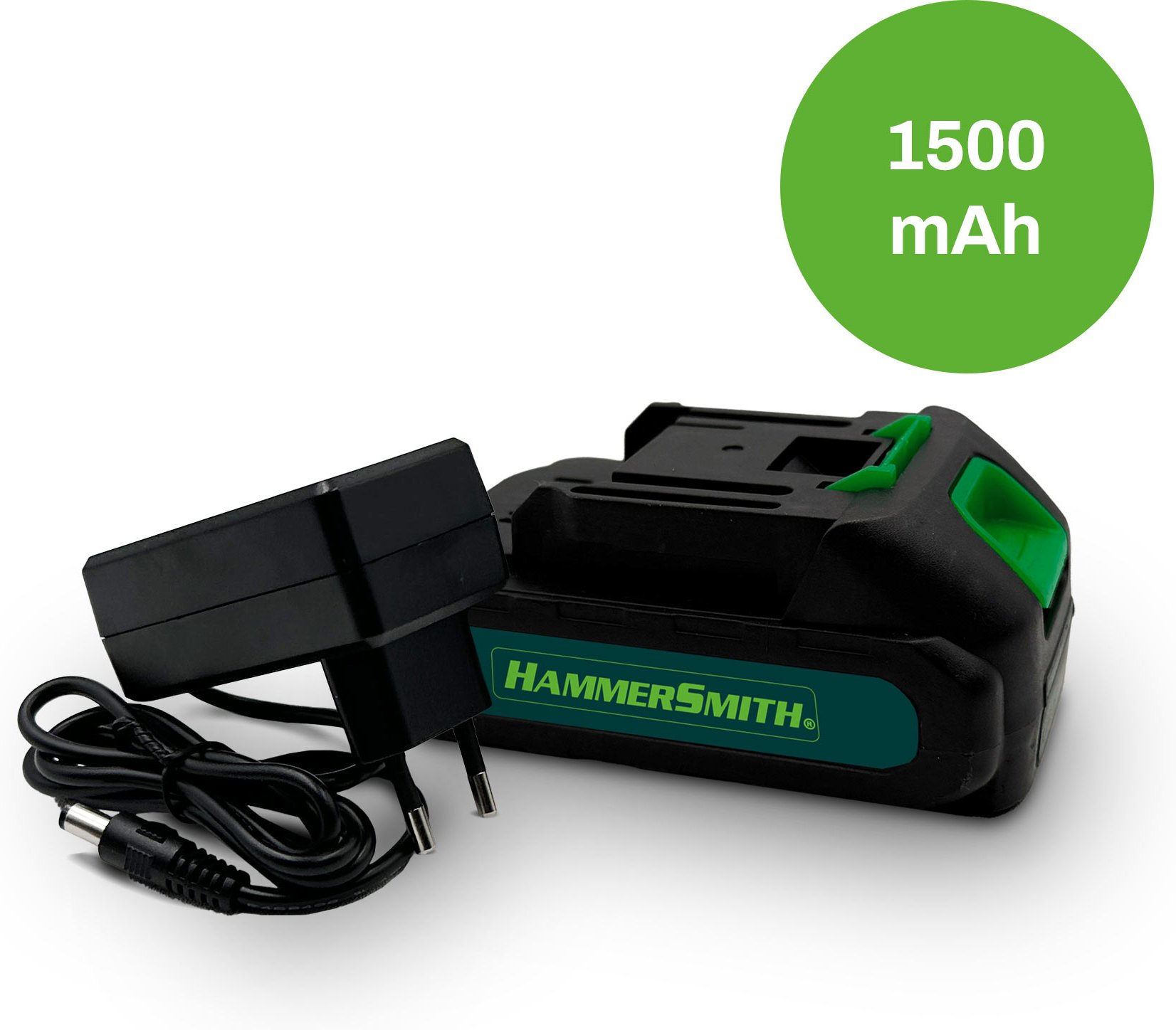 Hammersmith MultiBattery 1500mAh inkl. Hammersmtih Akku Ladegerät