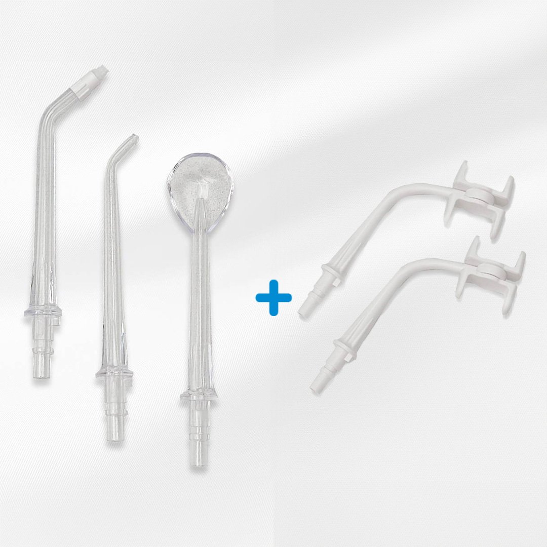 CorpCare MiracleSmile Spezial-Mundreinigungs-Set 3tlg + H-förmige Reinigungsaufsätze 2tlg