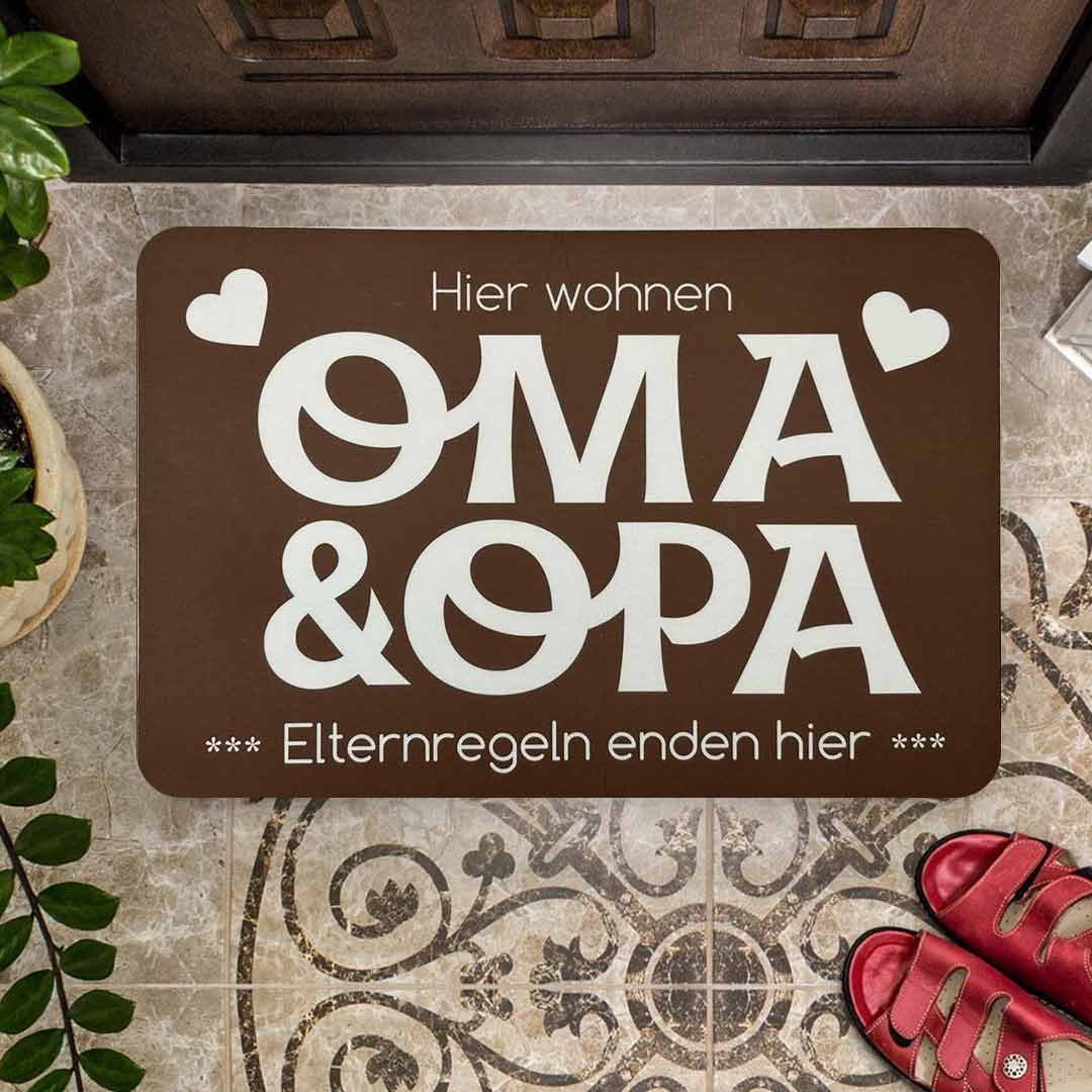 Fußmatte Oma & Opa