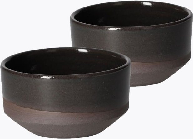 roastmarket ceramics Cappuccinotasse ONYX 200ml 2er Set