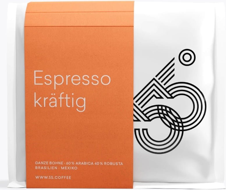 55 degrees Espresso Kräftig 250g