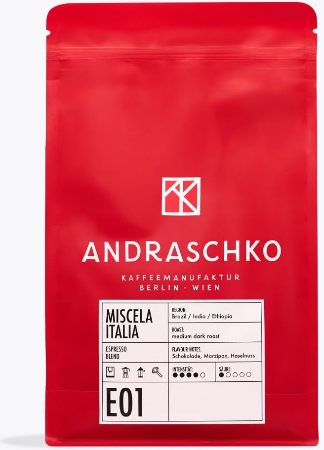 Andraschko Miscela Italia 1kg (ehemals Bar Italia)