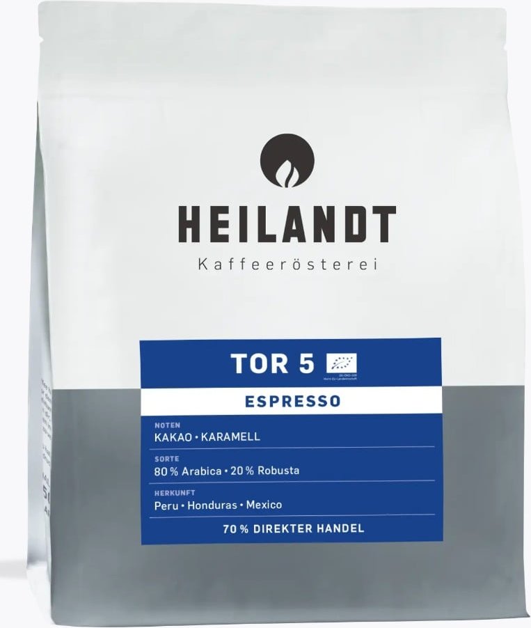 Heilandt Espresso Tor 5 Bio 1kg