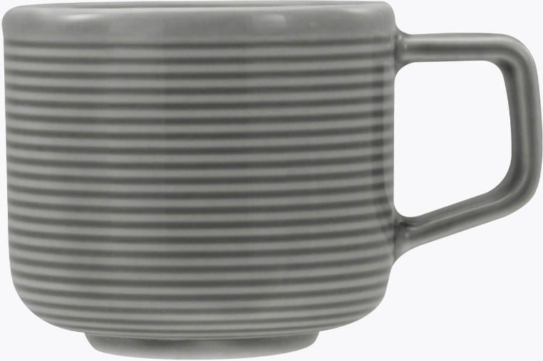 CreaTable Session Espressotasse mit Untertasse Grau