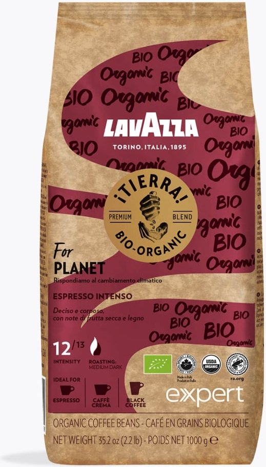 Lavazza Professional ¡Tierra! Intenso Expert Bio 1kg