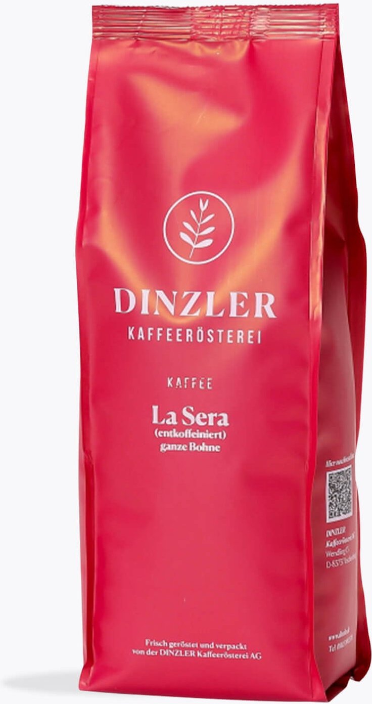 Dinzler Kaffee La Sera entkoffeiniert 500g