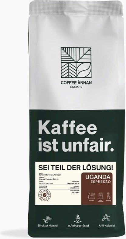Coffee Annan Uganda Espresso 350g