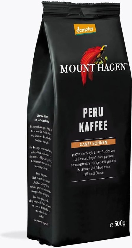 Mount Hagen Peru Kaffee Bio 500g