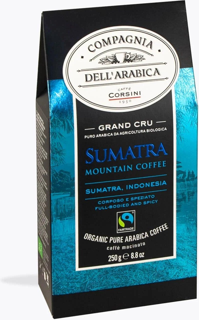 Caffè Corsini Sumatra Mountain Coffee Bio Fairtrade 250g gemahlen