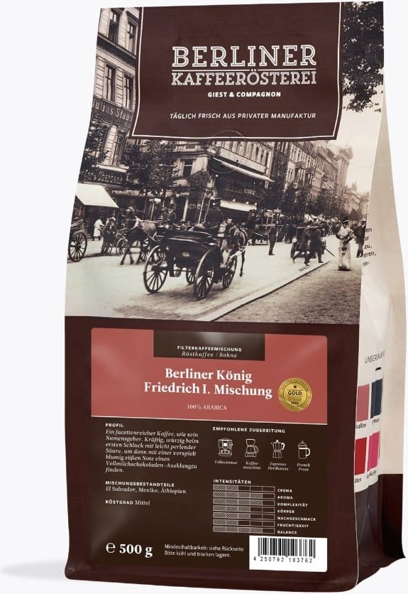 Thumbnail - Berliner Kaffeerösterei Berliner König Friedrich I. Mischung 500g