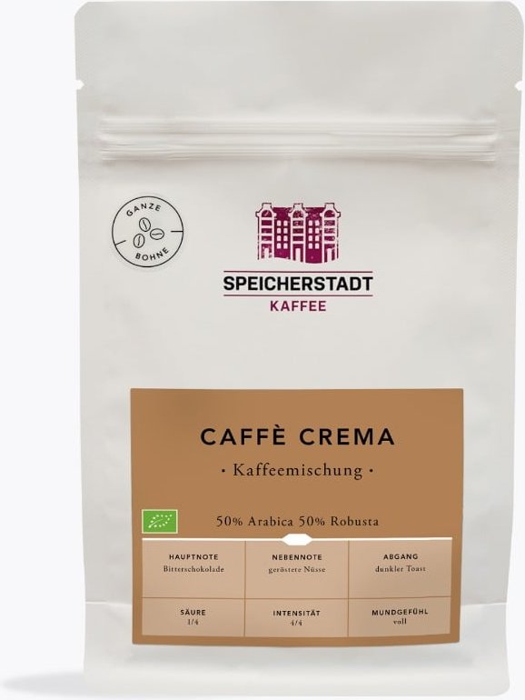 Speicherstadt Caffè Crema Bio 250g