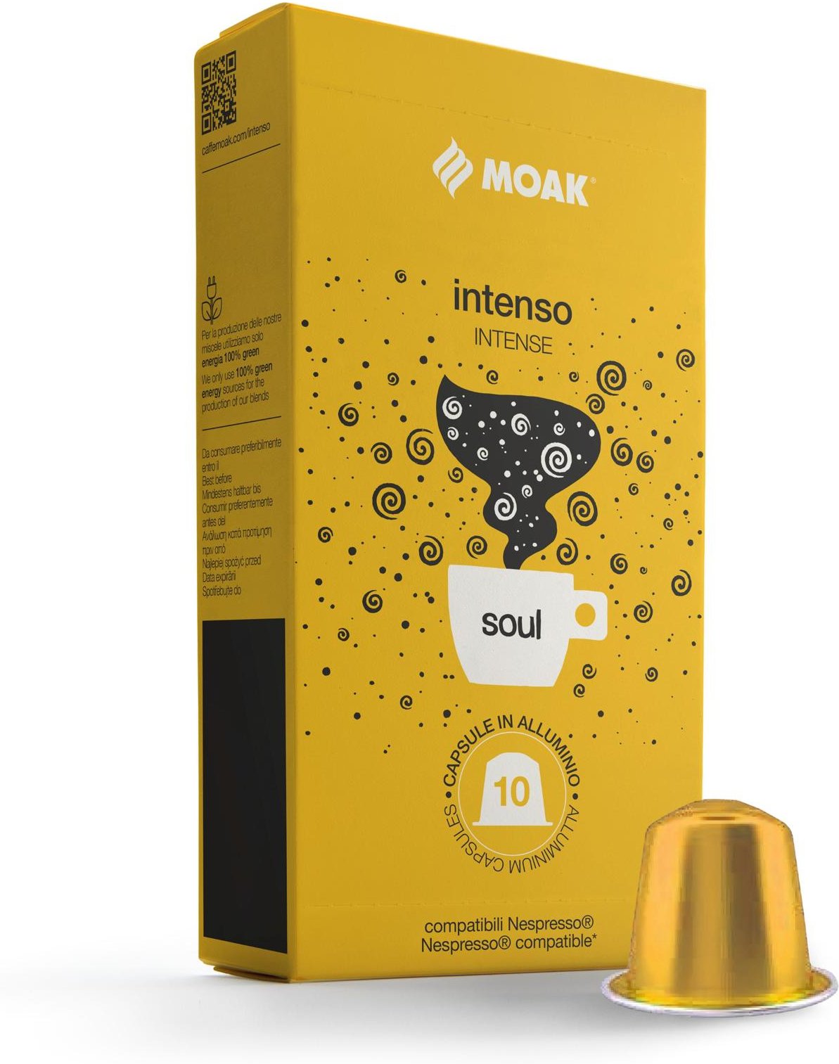 Thumbnail - Caffe Moak My Intenso Soul 10 Kapseln Nespresso® kompatibel
