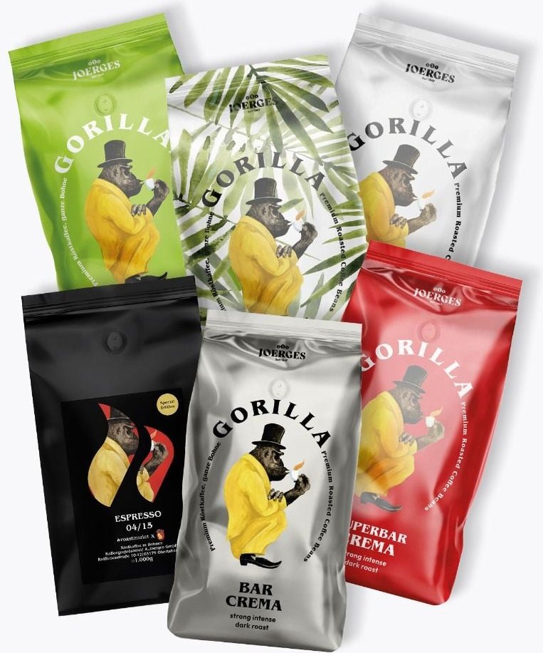Gorilla Kaffee Probierpaket 6kg