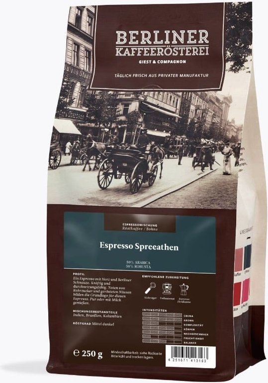 Berliner Kaffeerösterei Espresso Spreeathen 250g