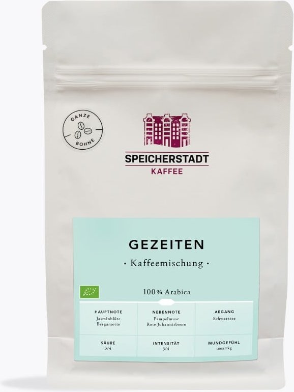 Speicherstadt Gezeiten Kaffeemischung Bio 250g