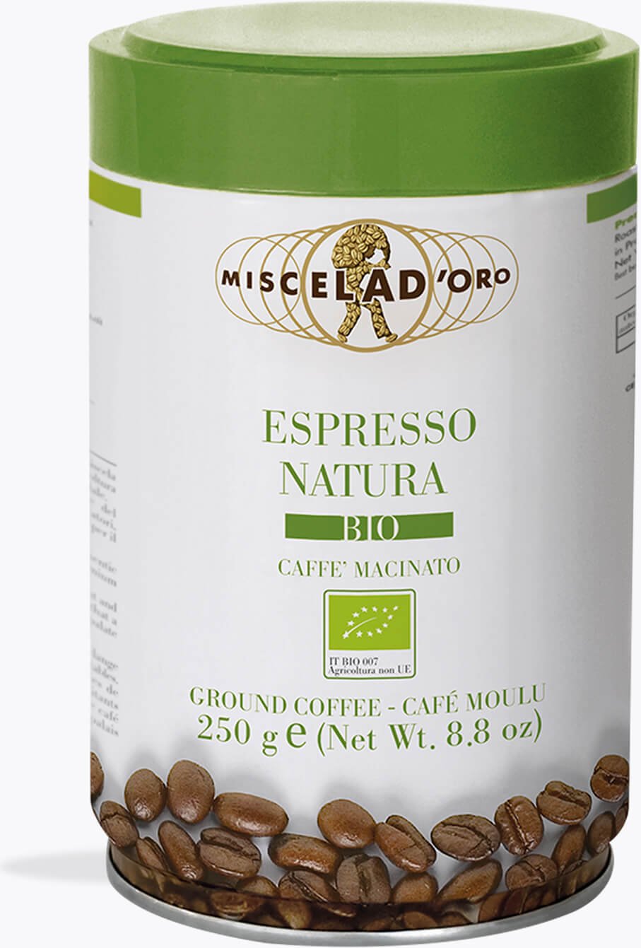 Miscela d’Oro Espresso Natura Bio Dose 250g gemahlen