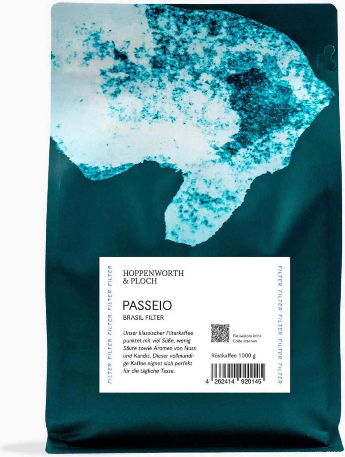 Hoppenworth & Ploch Brasil Filterkaffee 1kg
