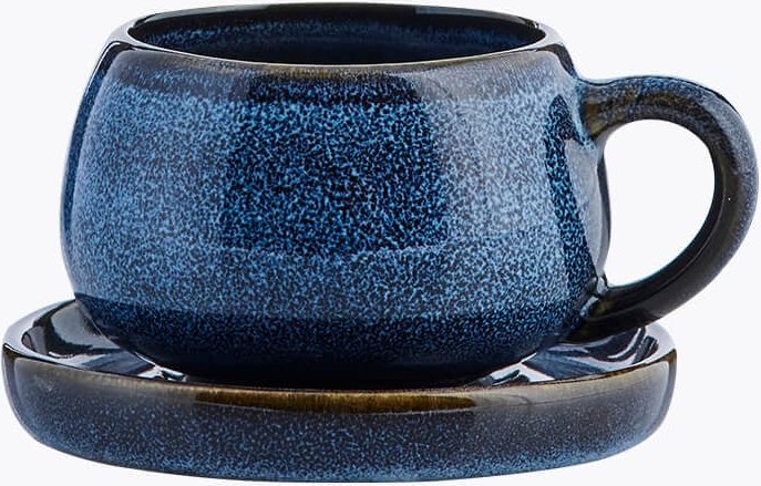 Lene Bjerre Amera Espressotasse Blau