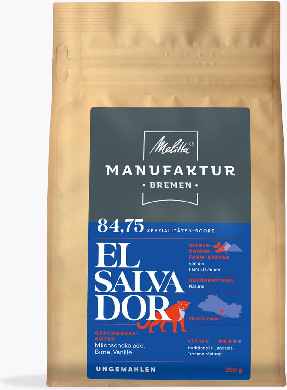 Melitta® Manufaktur-Kaffee Bremen El Salvador 250g