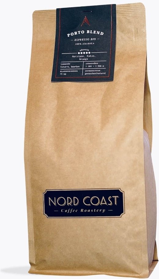 Nord Coast Coffee Espresso Porto Blend Bio 1kg