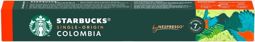 STARBUCKS® by NESPRESSO® Single-Origin Coffee Colombia 10 Kapseln Nespresso® kompatibel