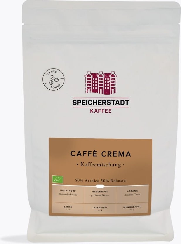 Speicherstadt Caffè Crema Bio 500g